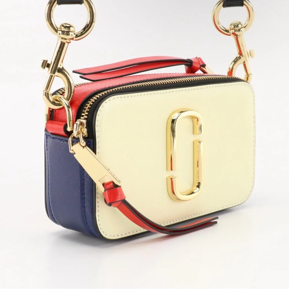 Marc Jacobs The Snapshot Camera Bag in Colorblock Saffiano Leather